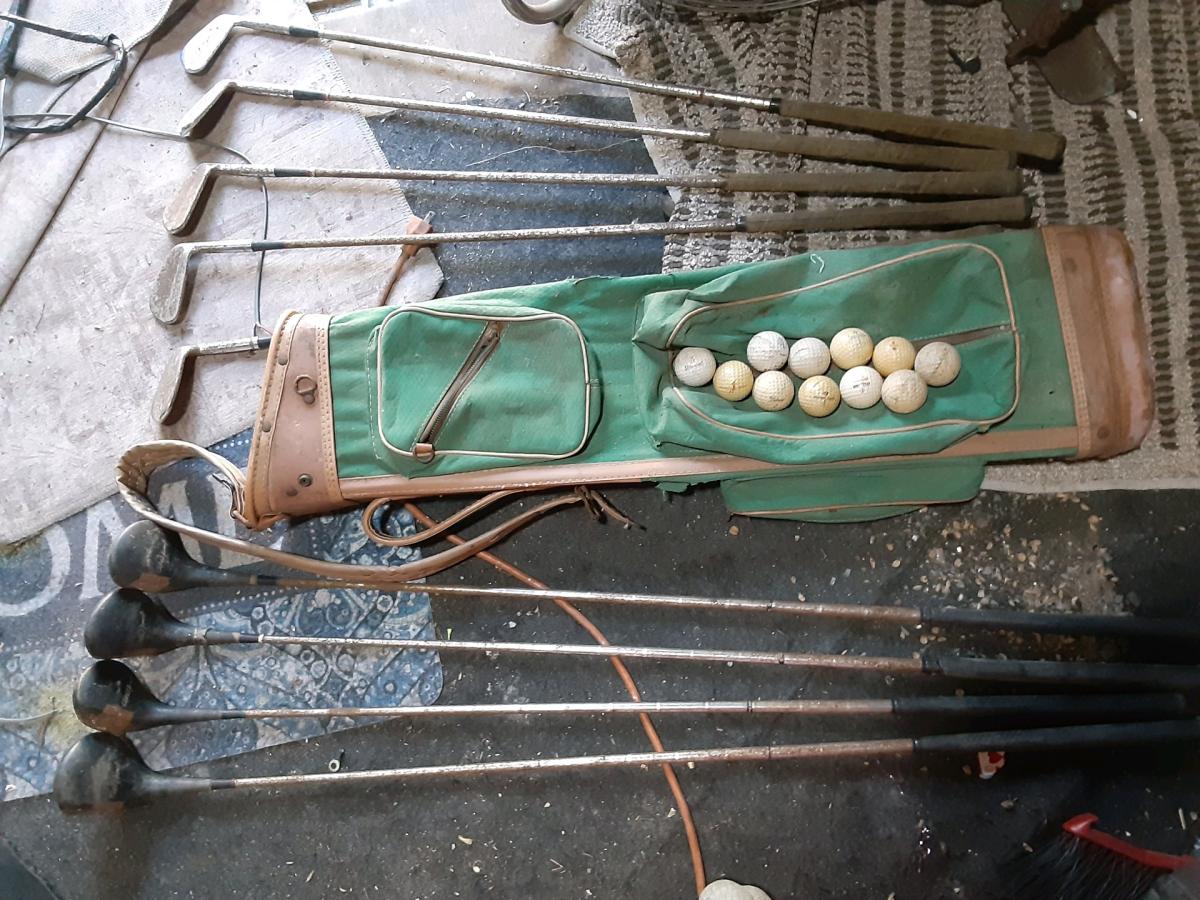 golf set Tommy Jones jr vintage collectors dream