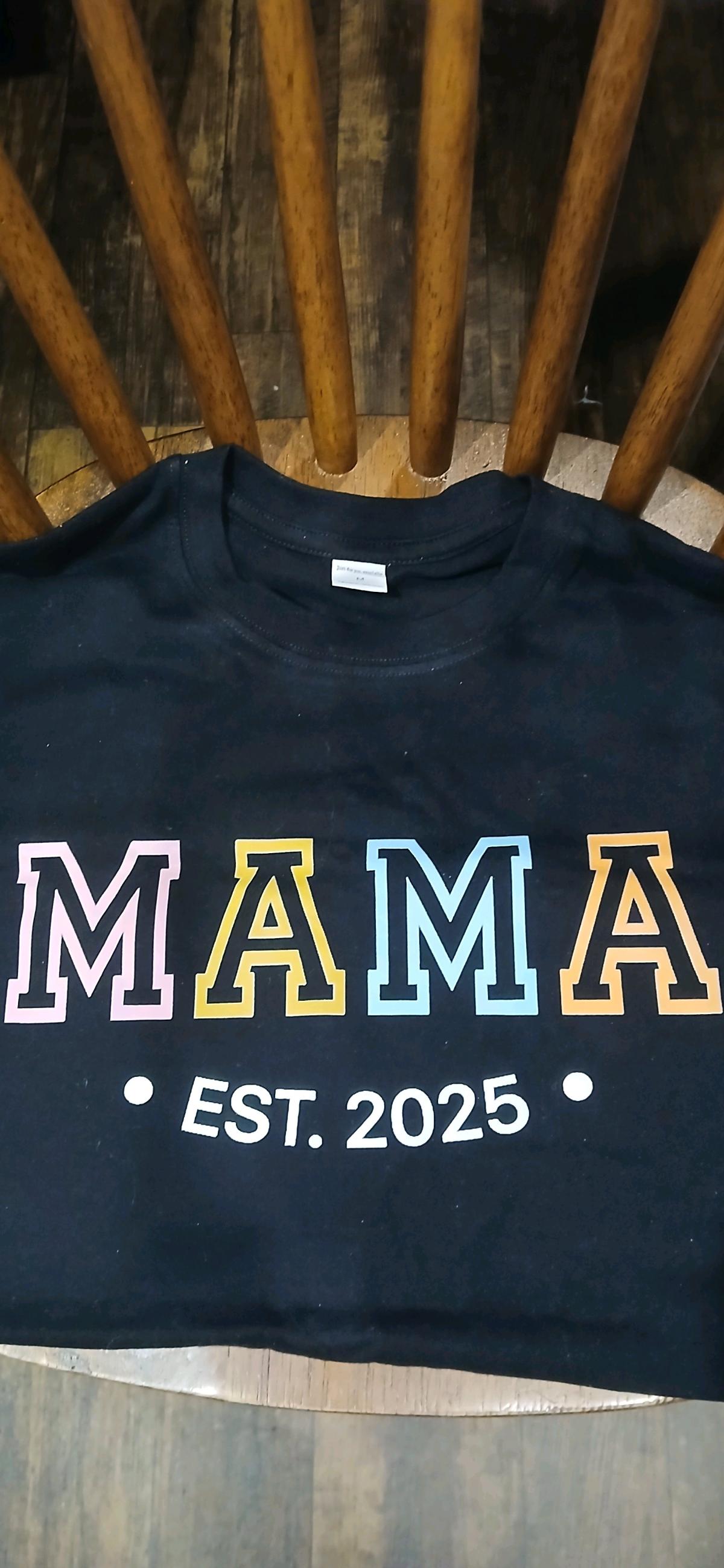 MAMA est 2025 black shirt