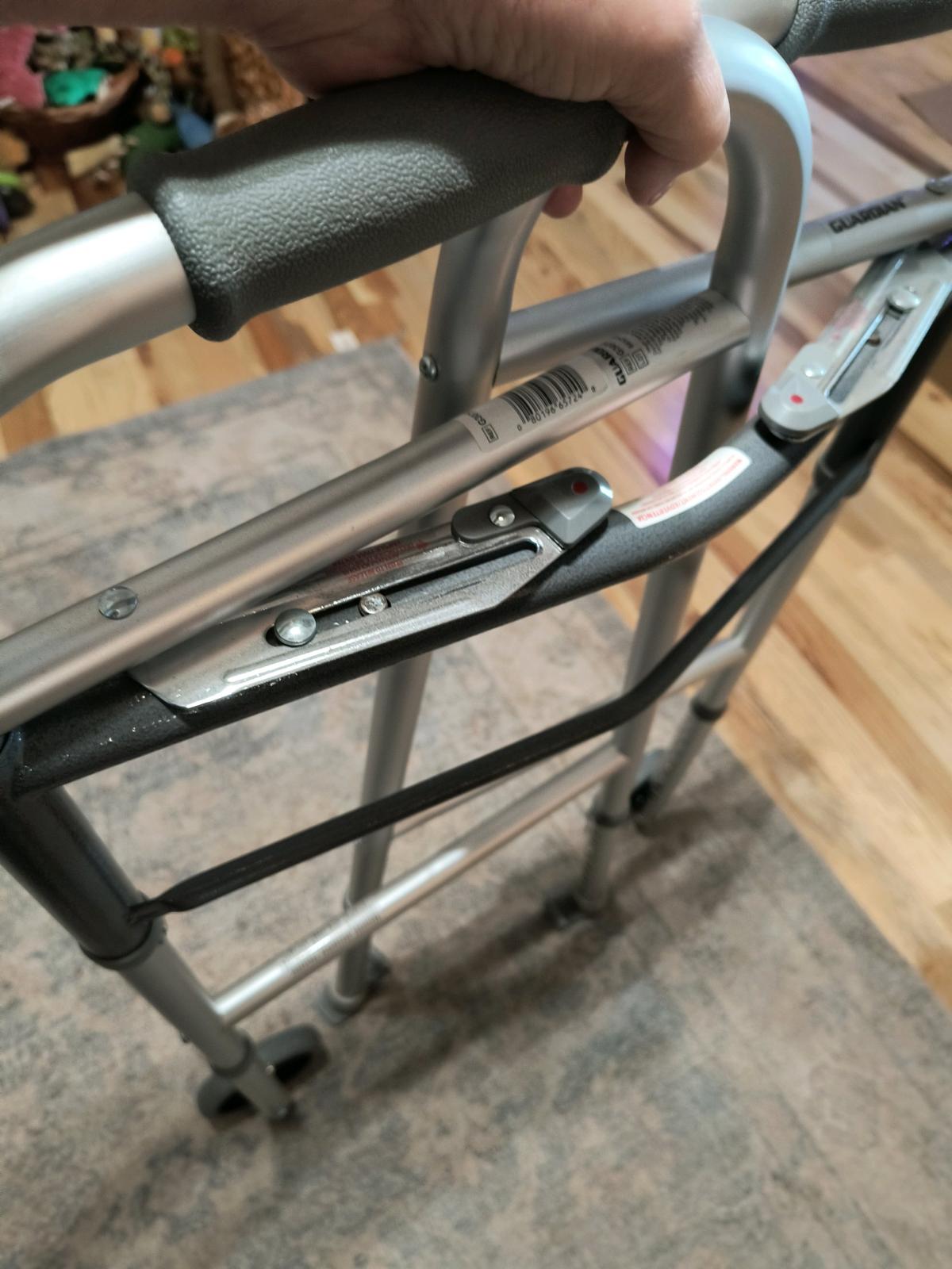 Foldable Walker with Glides