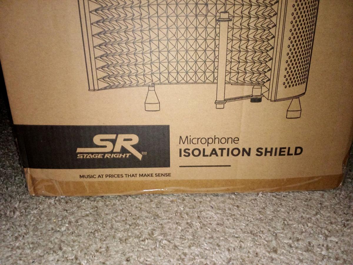 Microphone Isolation Shield 24 Inches