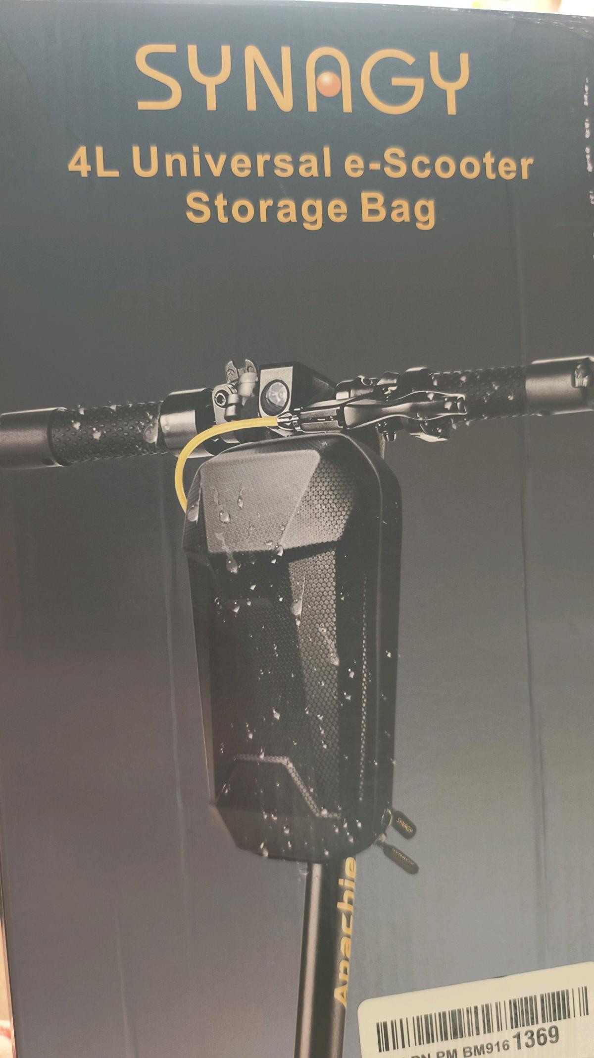 4L universal E Bike or Scooter Storage Bag