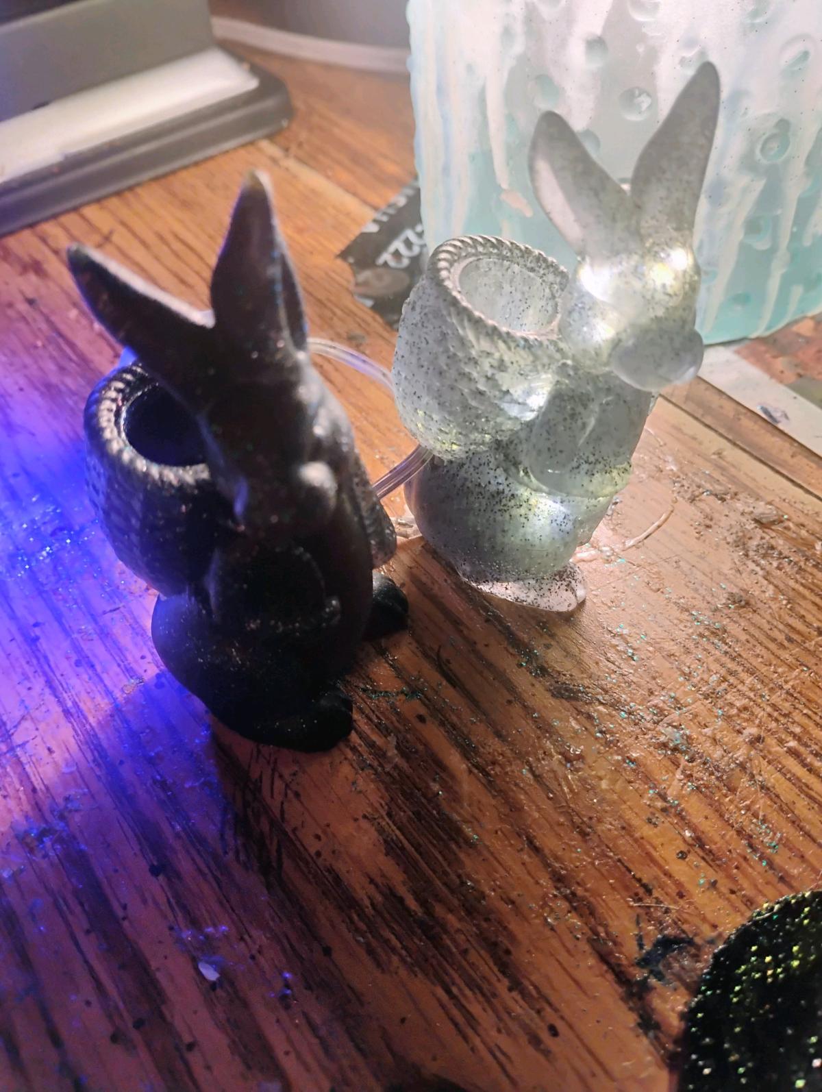 resin bunny figurines
