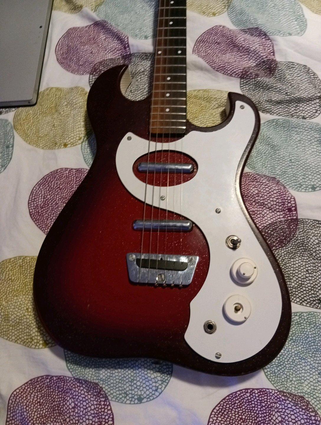 1960s silvertone guitar all original