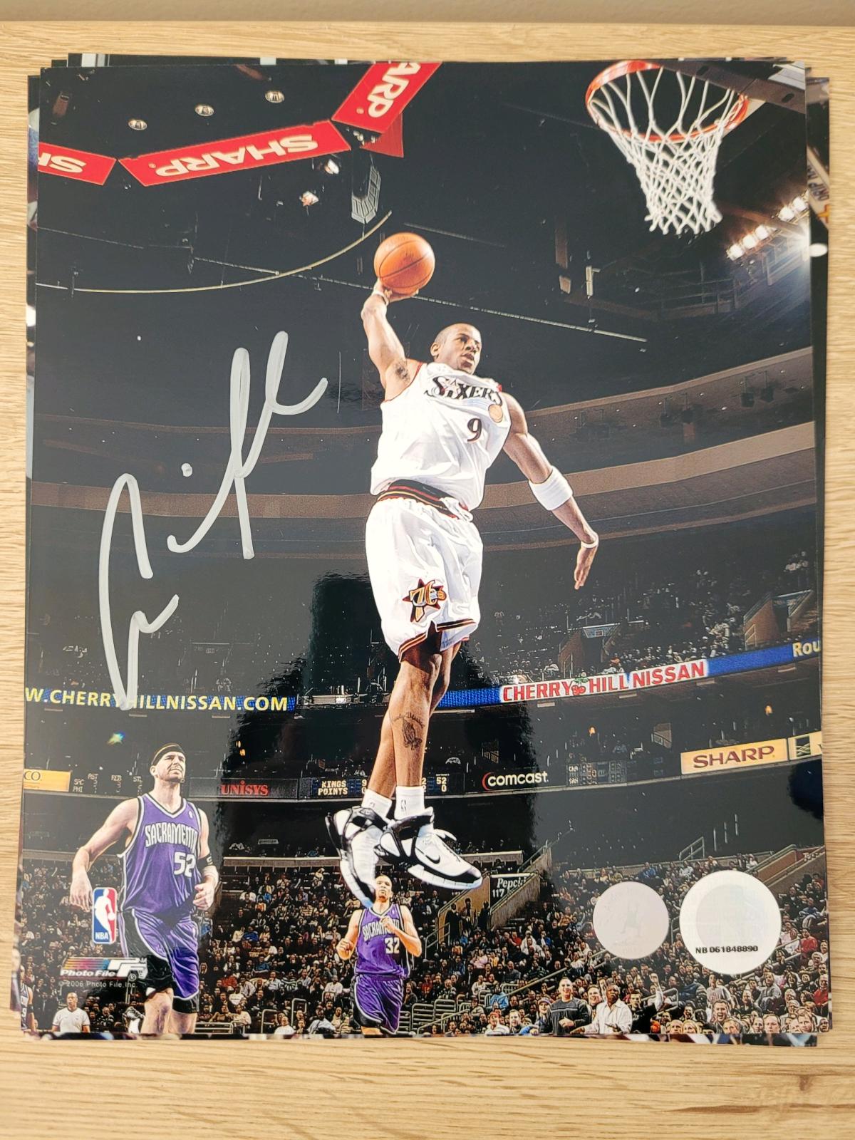 andre iguodala autographed photo