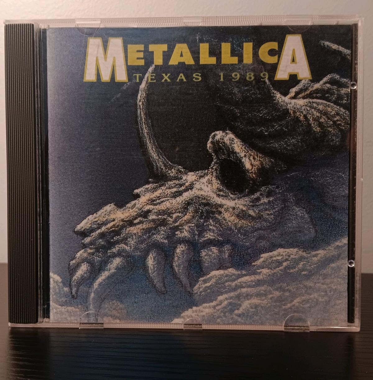 Rare Metallica CD Texas 1989