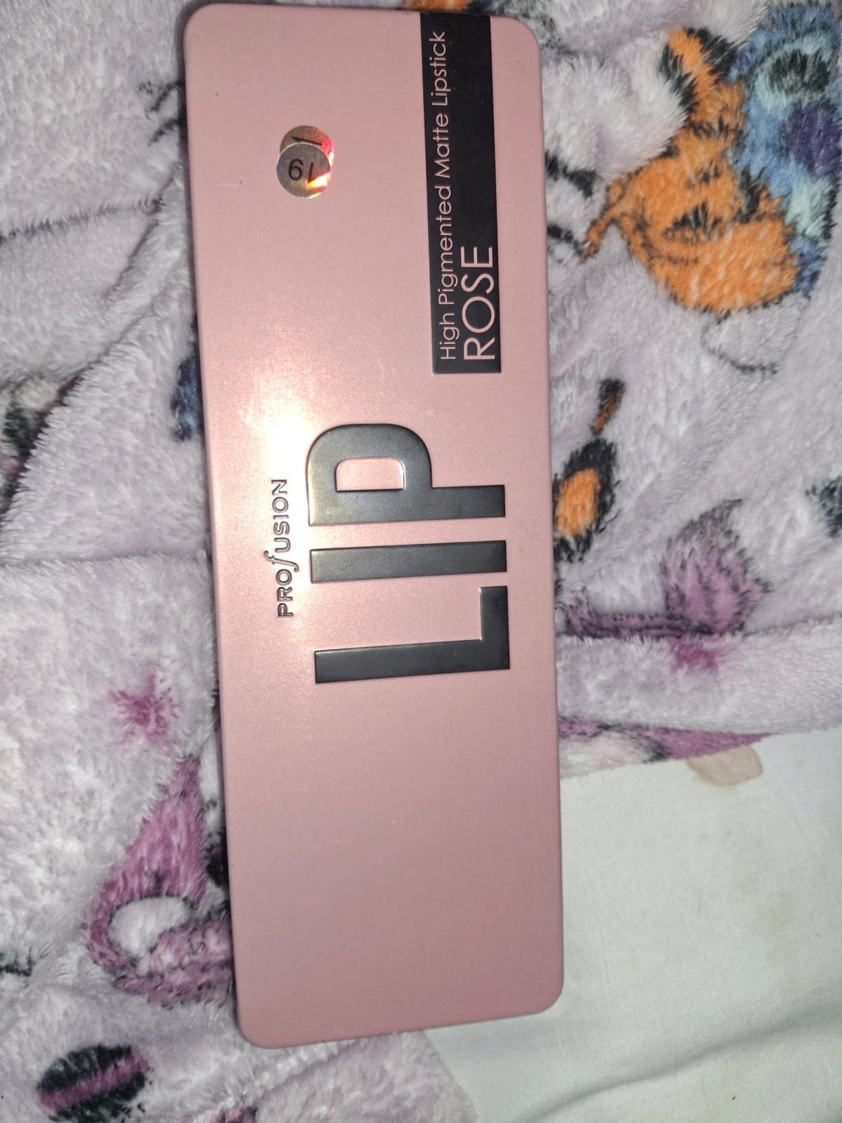 matted lipstick pallet muti color