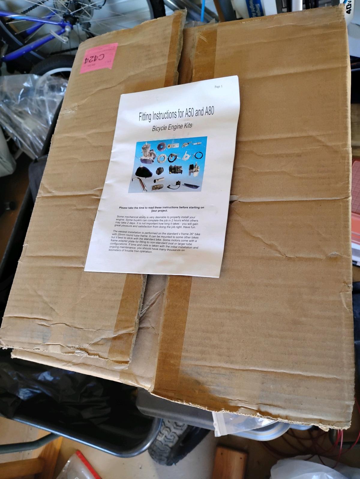 bicycle engine kit A80