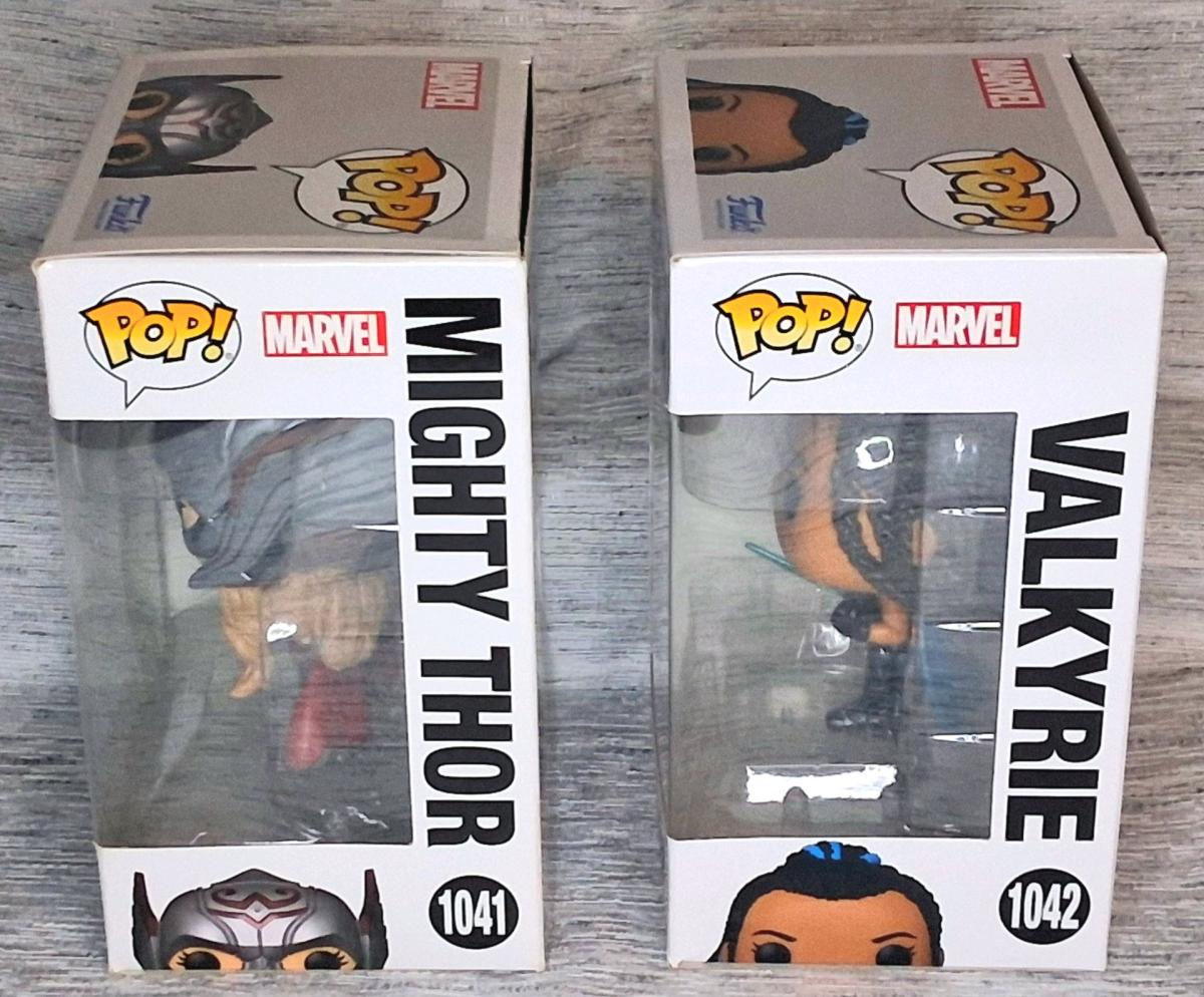 Thor Love  Thunder Funko Pops 1041  1042