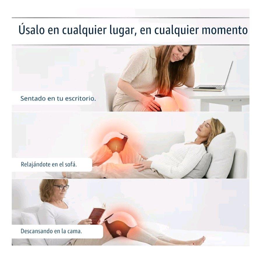 Masajeador de rodilla inteligente para aliviar el dolor