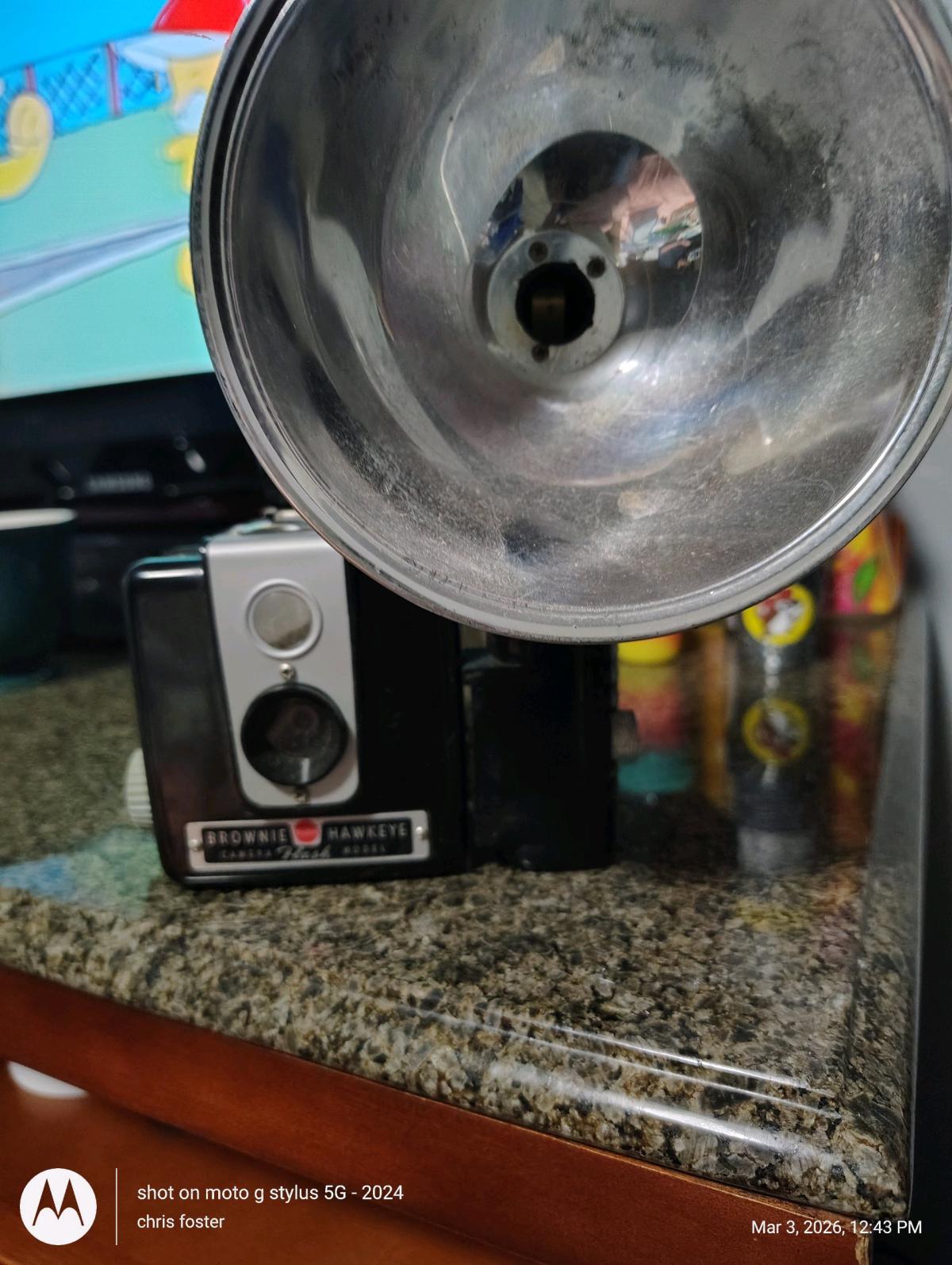 1950 kodak hawkeye camera box included all there