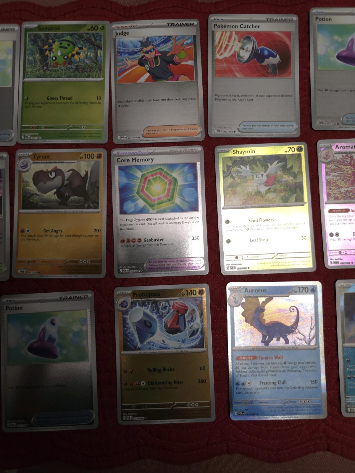 Pokmon Card Lot for Sale  Perfect Order Set
