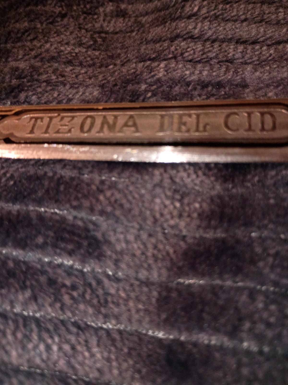 el cid replica Toledo epee with scabbard