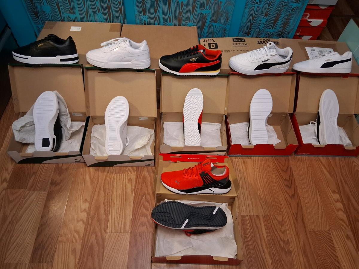 Puma shoes size 12 75 each firm