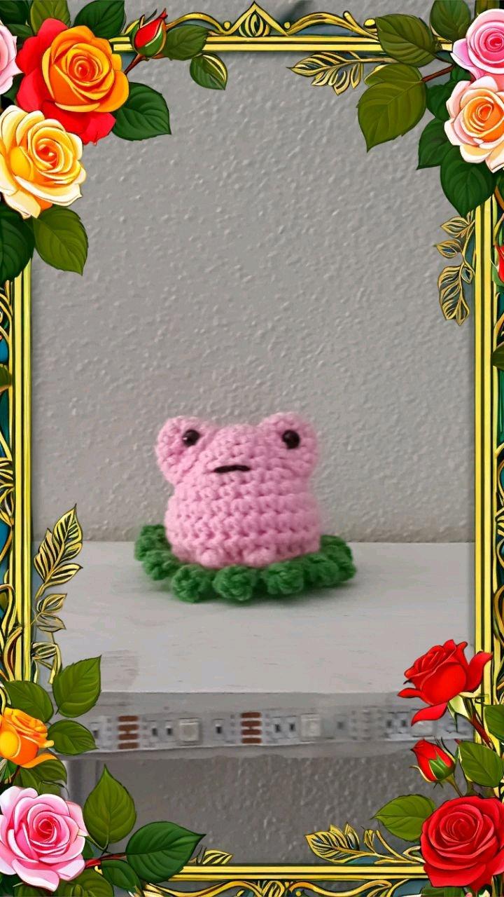 Pink frog