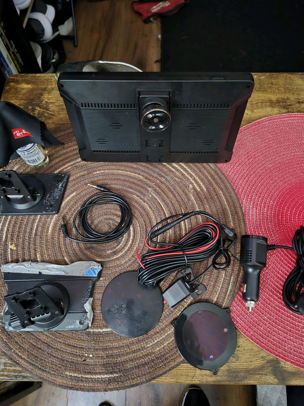 Android auto carplay screen with dash and reverse cams