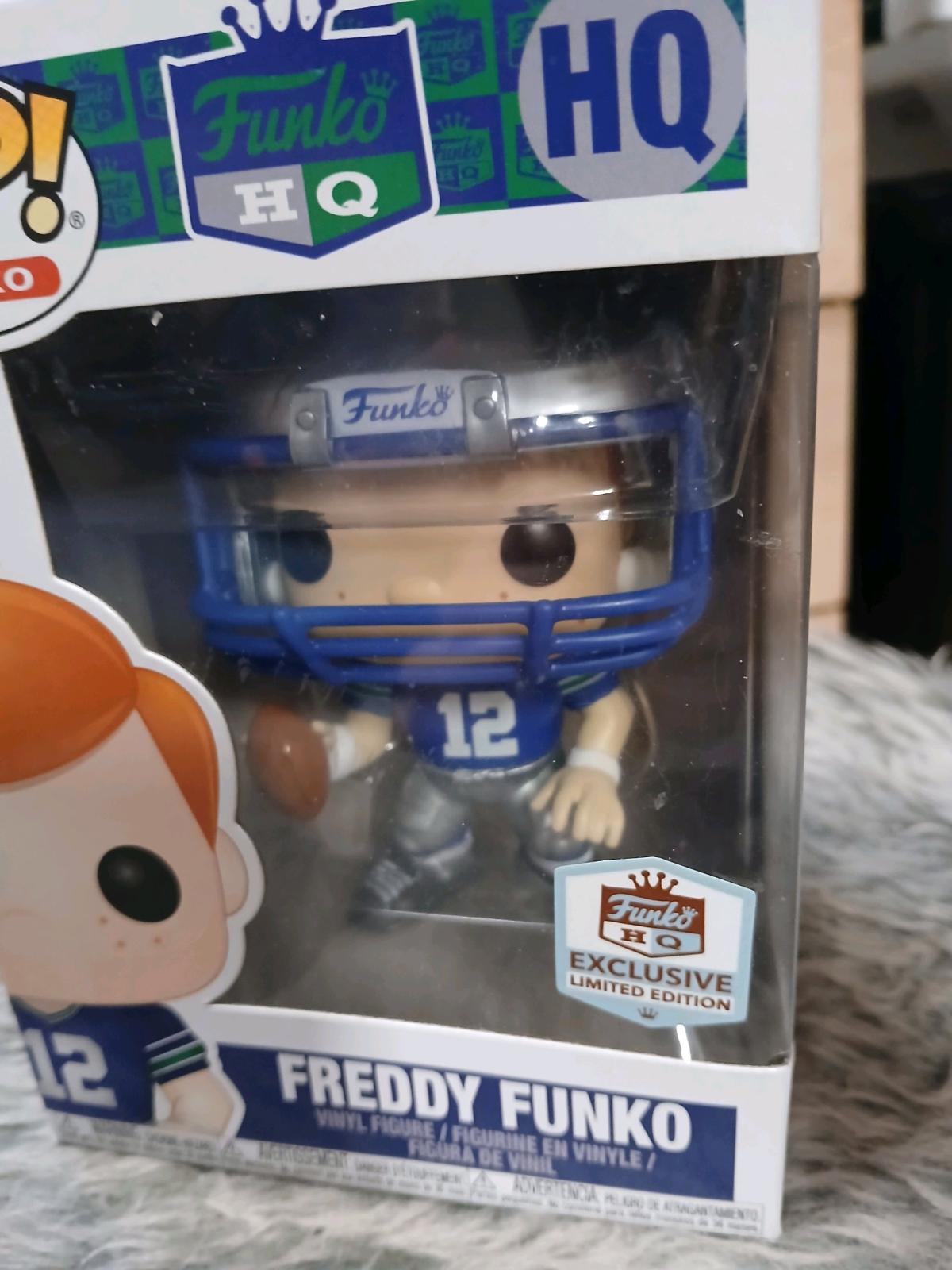 pop dunko seahalks football themed Freddy funko HQ exclusive