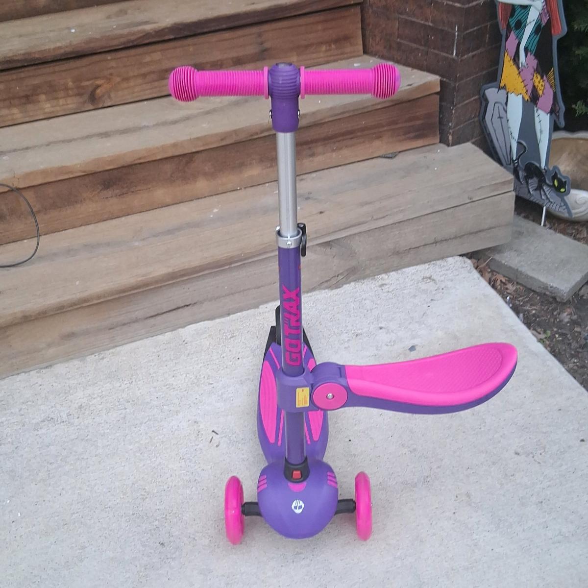 GOTRAX 2in1 Scooter  Toddler to Kid Light Up Wheels