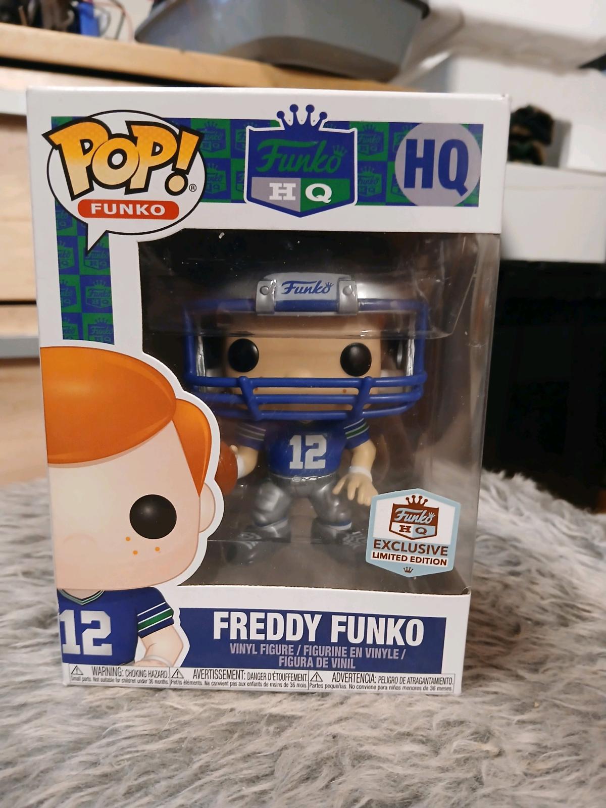 pop dunko seahalks football themed Freddy funko HQ exclusive