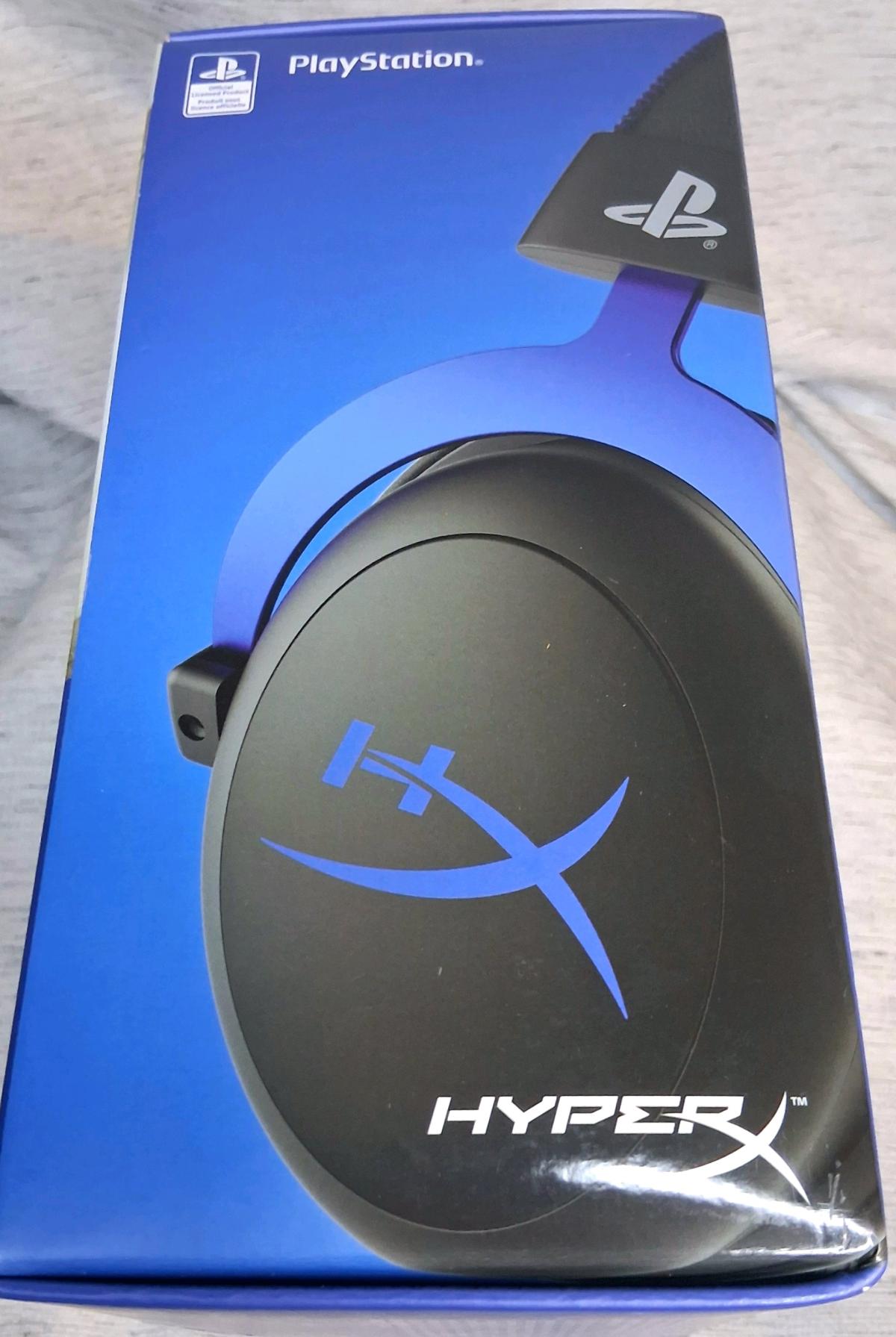 Playstation HyperX Cloud Gaming Headset with detachable mic