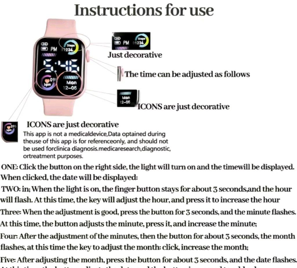 Two Ladies FASHIONABLE DIGITAL watches