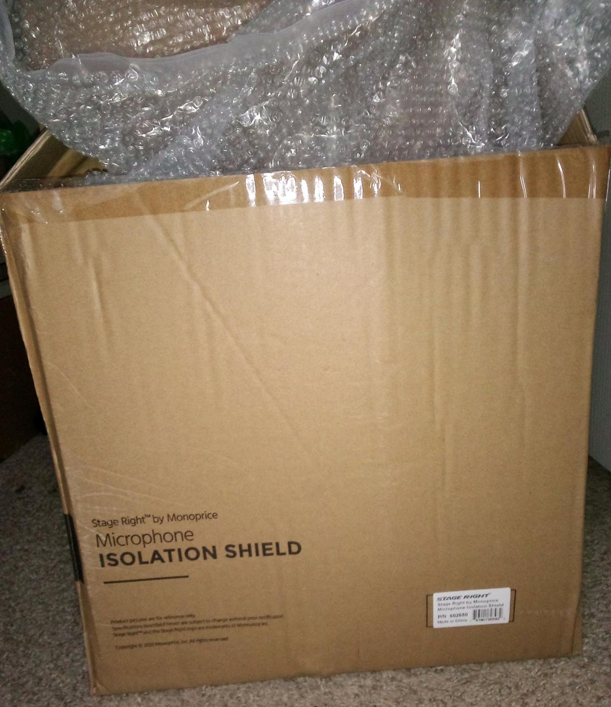Microphone Isolation Shield 24 Inches