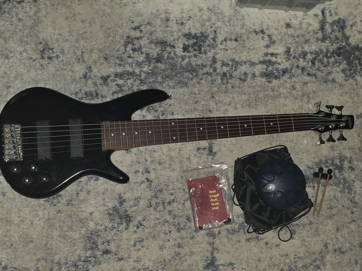 6 string ibanez bass guitar