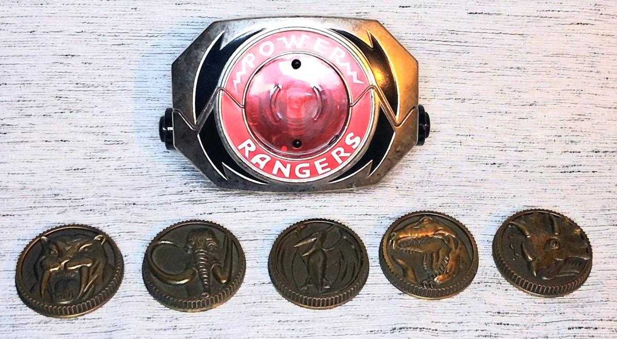 Power Rangers Morpher Bundle Complete Coin Set