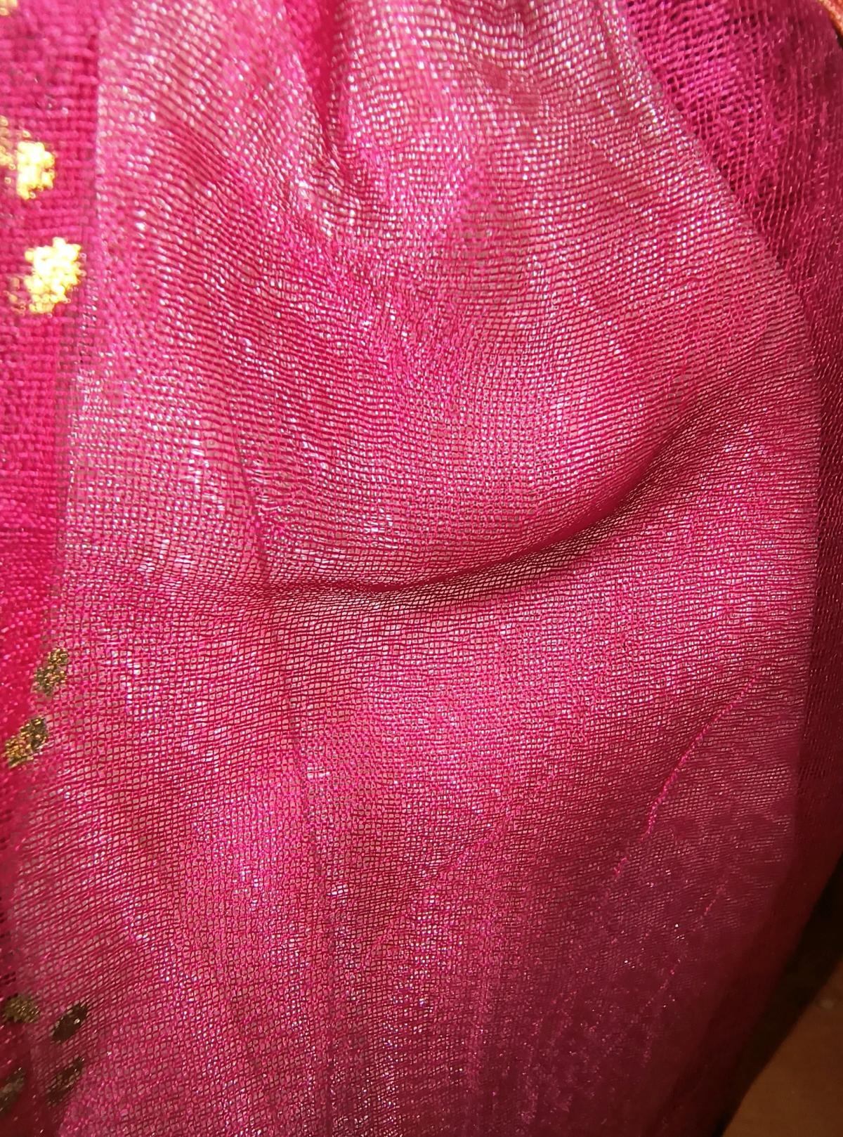 Vintage Korean Souvenir Doll with Known Provenance Silk Dres