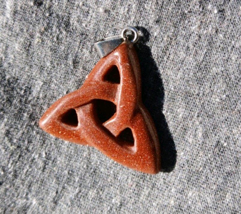 Goldstone Pendant