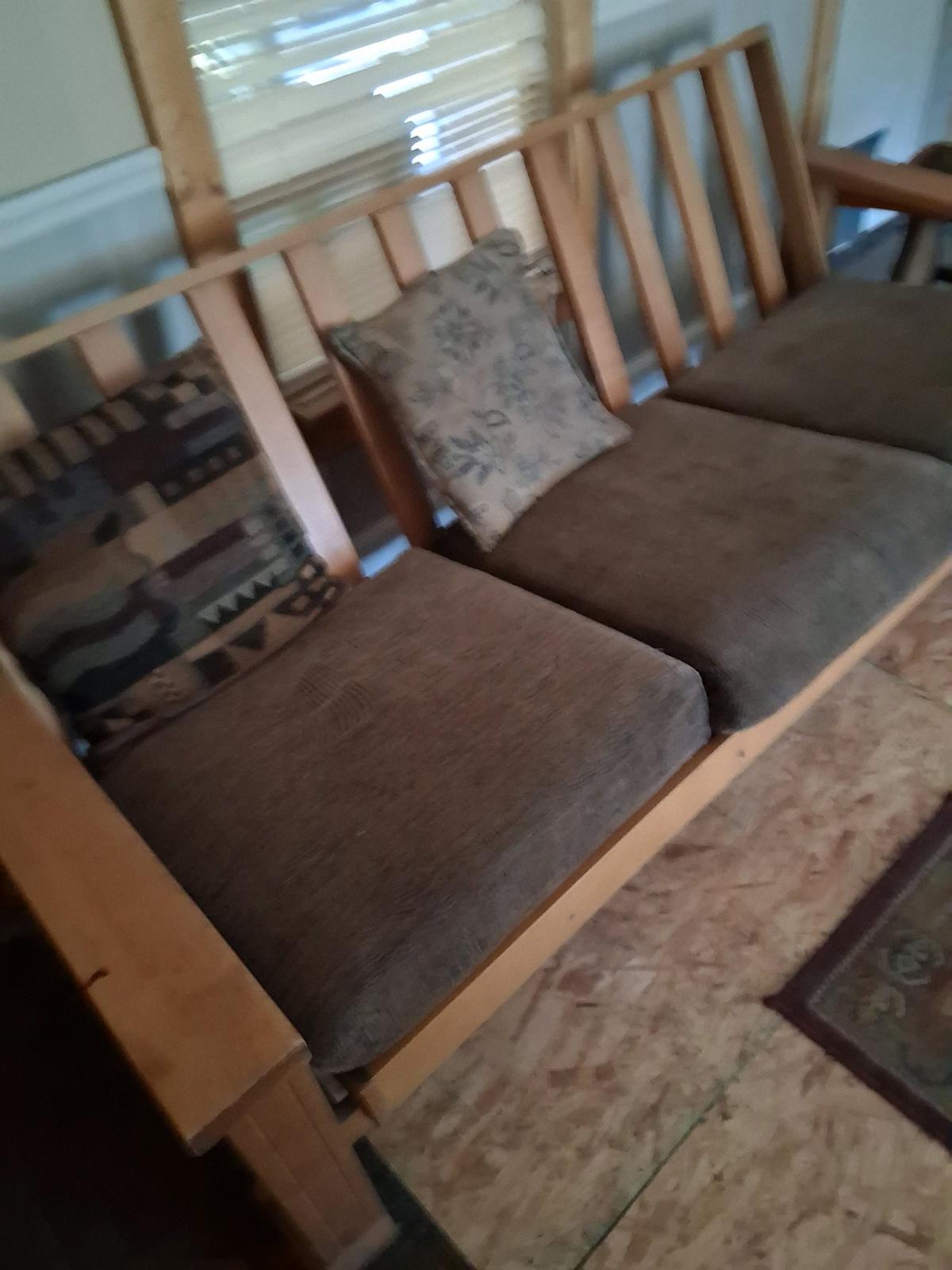 full size wooden futon