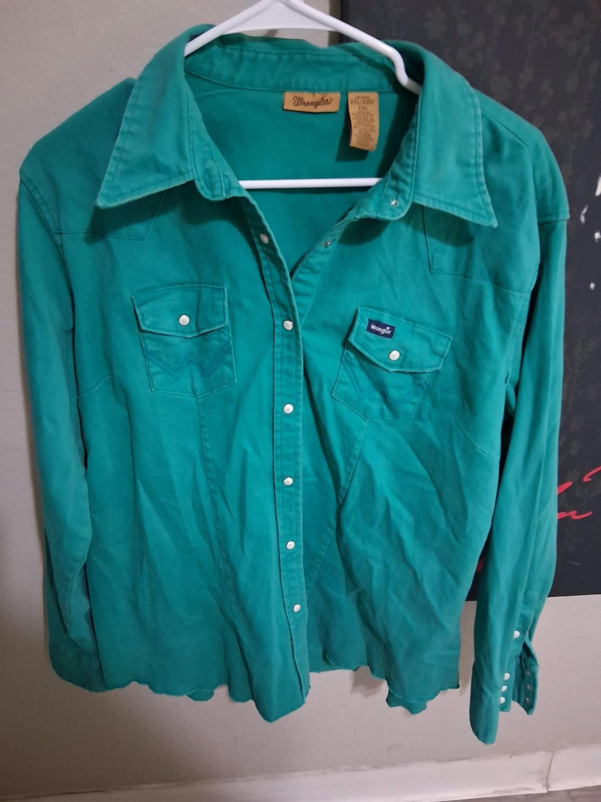 wrangler button up
