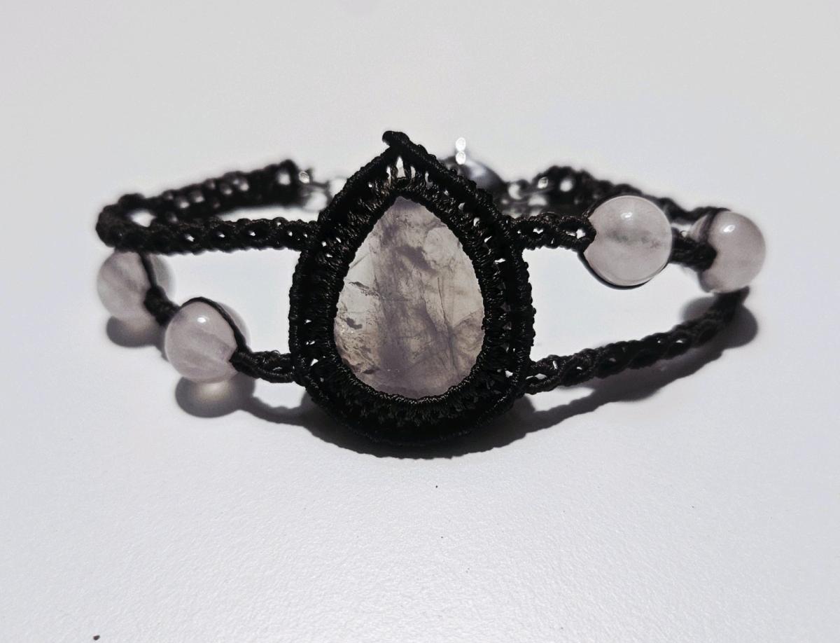 Handmade Rose Quartz Bracelet