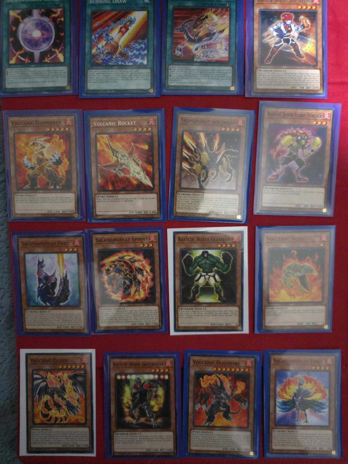 YuGiOh Card Lot  Legendary Duelists Soulburning Volcano