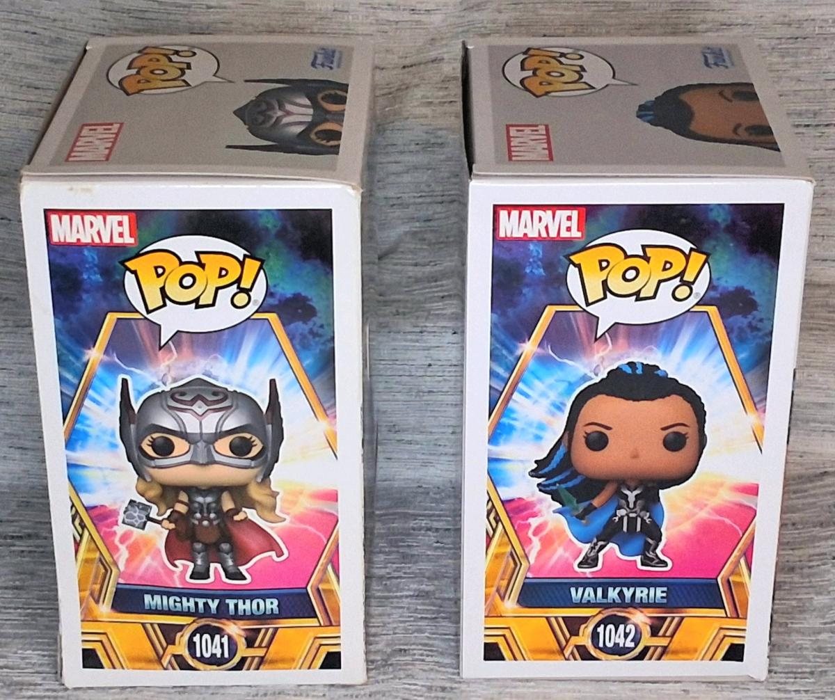 Thor Love  Thunder Funko Pops 1041  1042