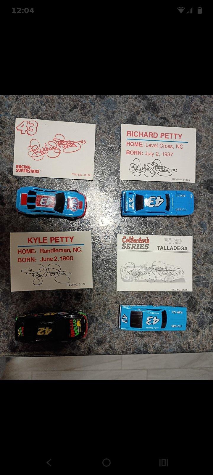 racing champions autographs and collectors cars