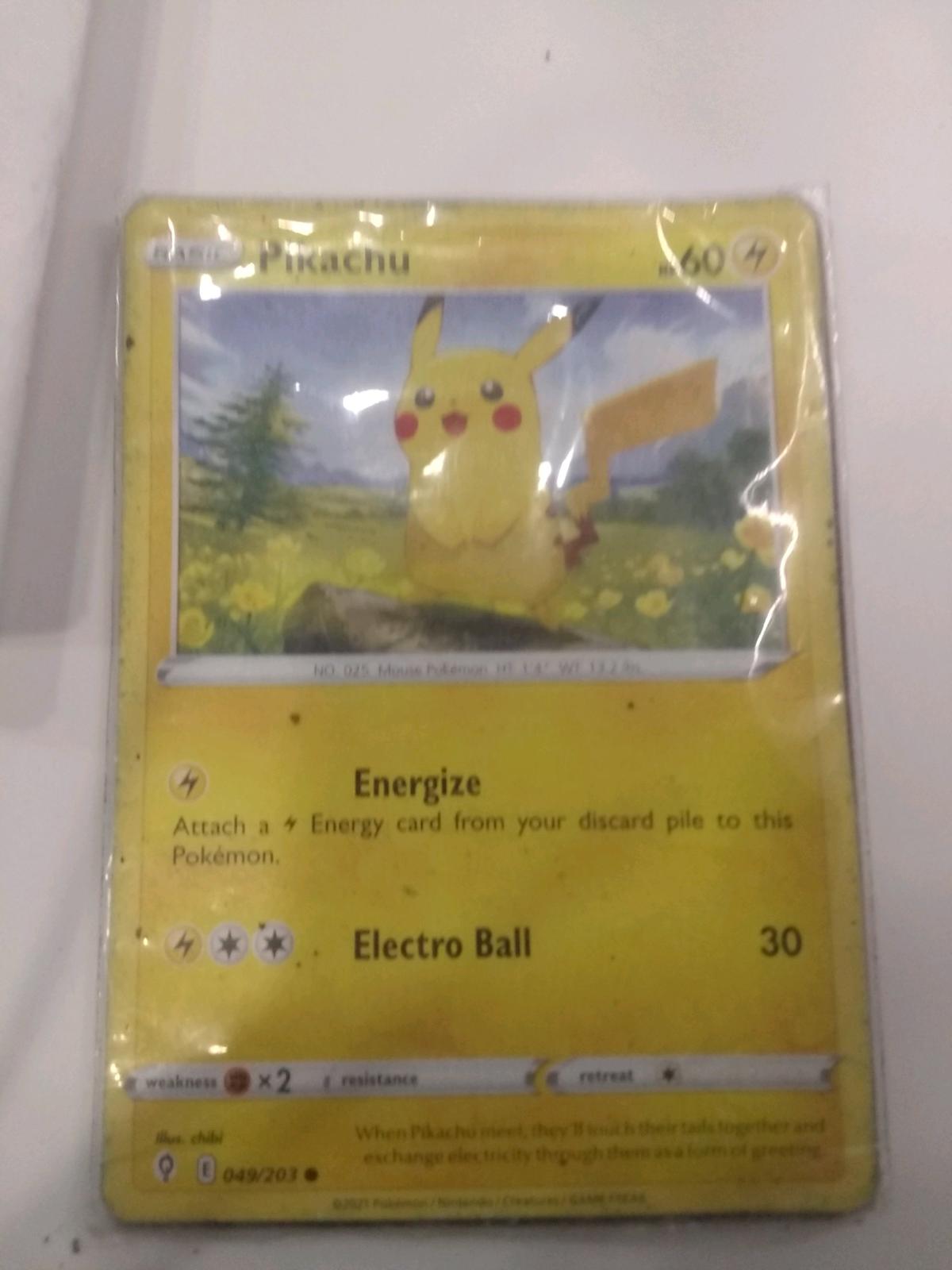 Pikachu HP60