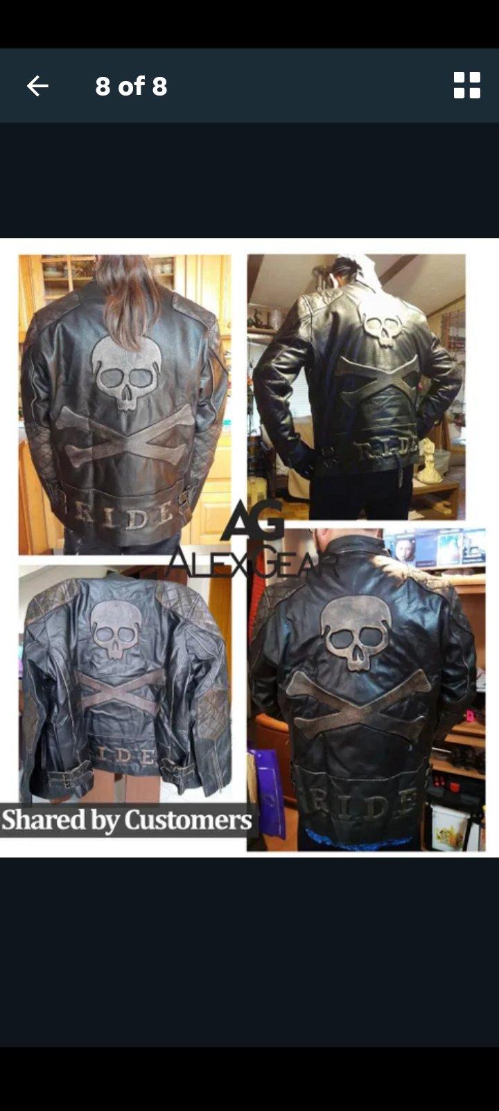 Black Leather Jacket for Men