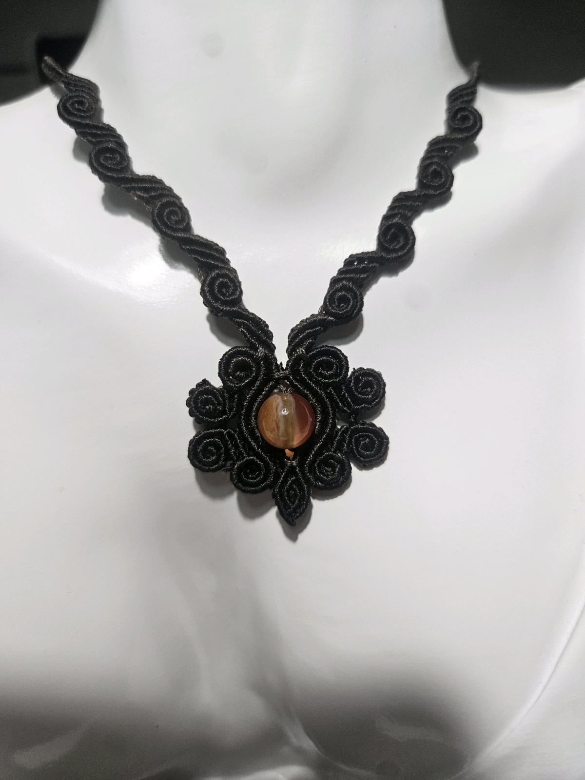 Handmade Carnelian Necklace