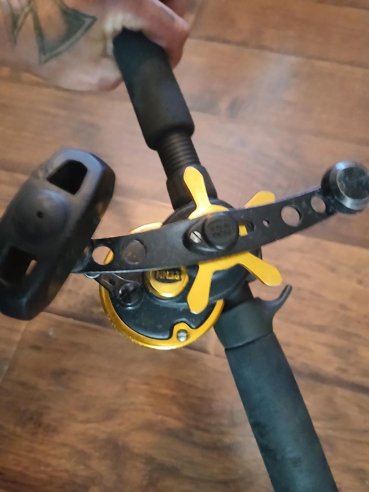 Seeker blue lightning  7097t 20 25 30 and Penn squal 15 in g