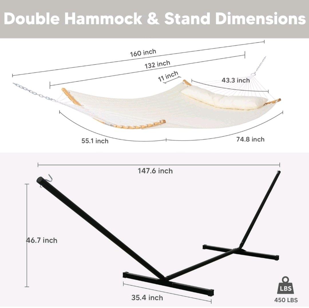 Hamacas para exteriores con soporte incluido hamaca doble co
