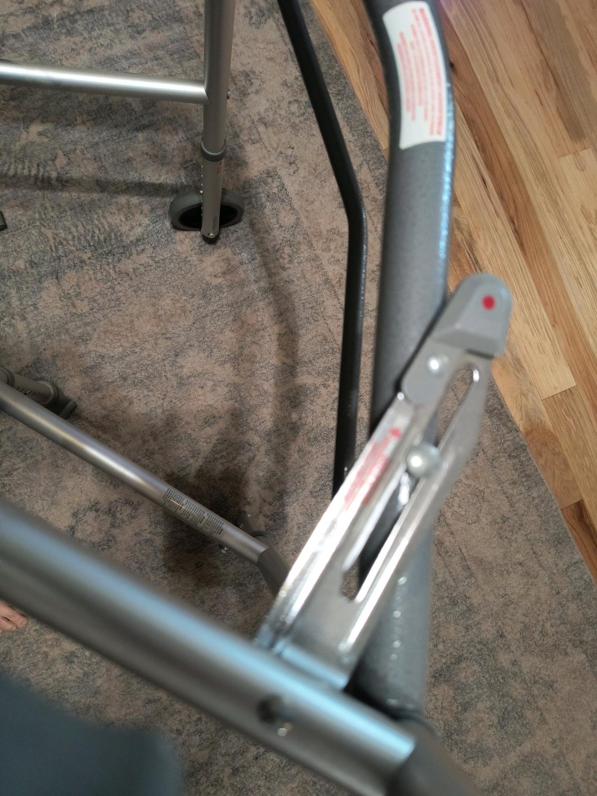 Foldable Walker with Glides