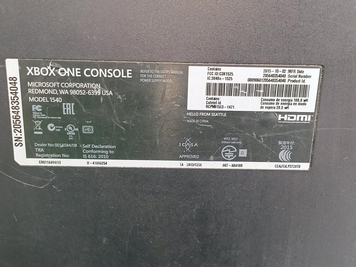 Xbox one consoles and random games