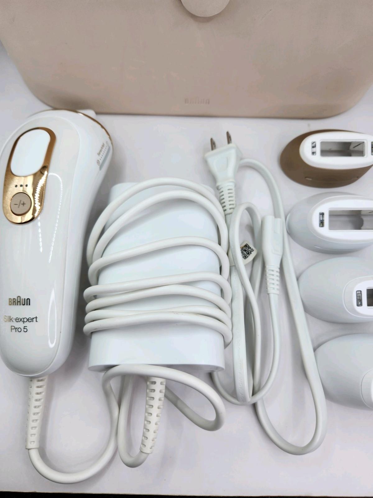 Braun Silkexpert Pro 5 IPL hair removal device at home lazer