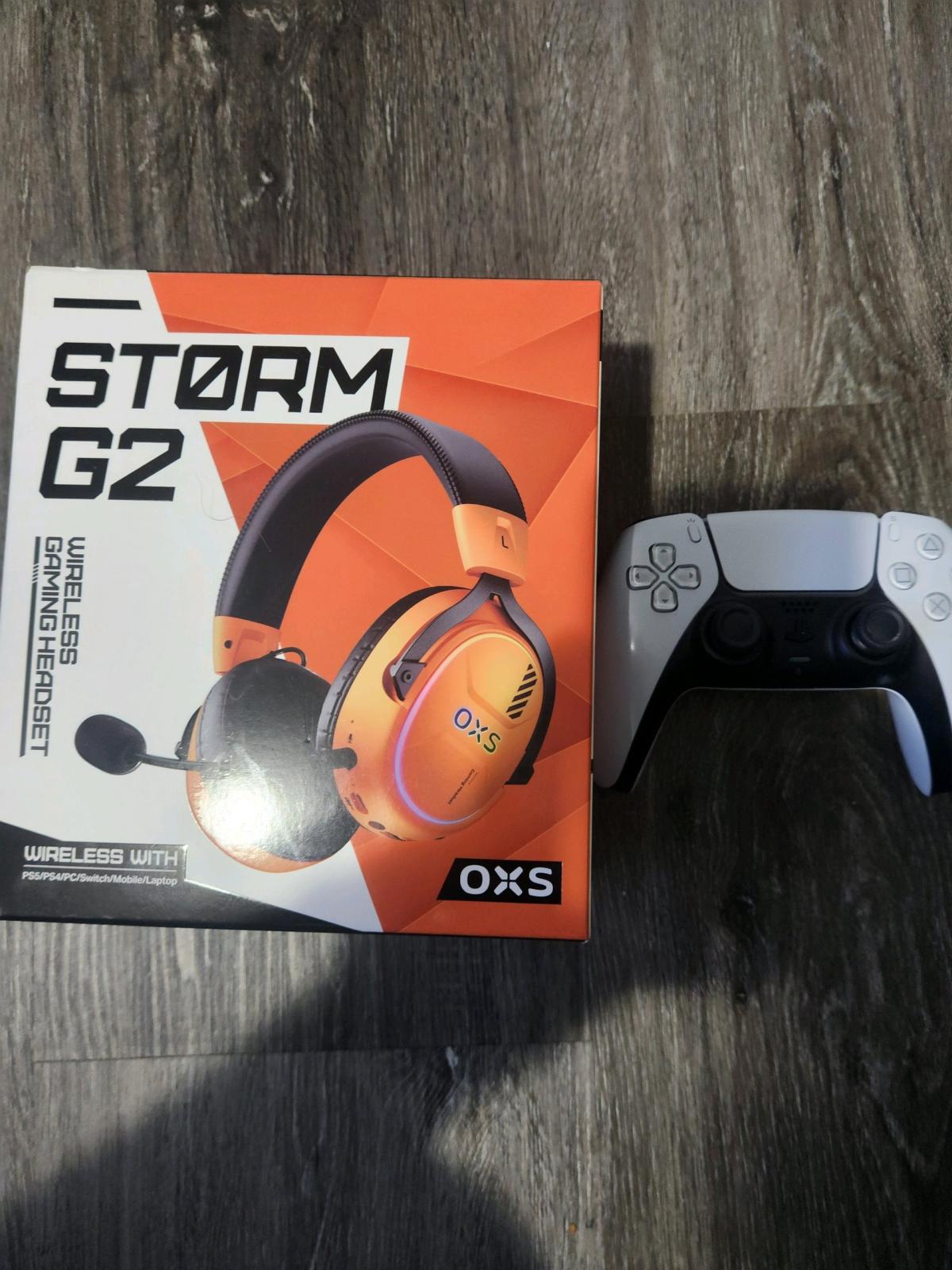 Ps5 Slim Disc Edition 1Tb With Oxs Gaming Headset