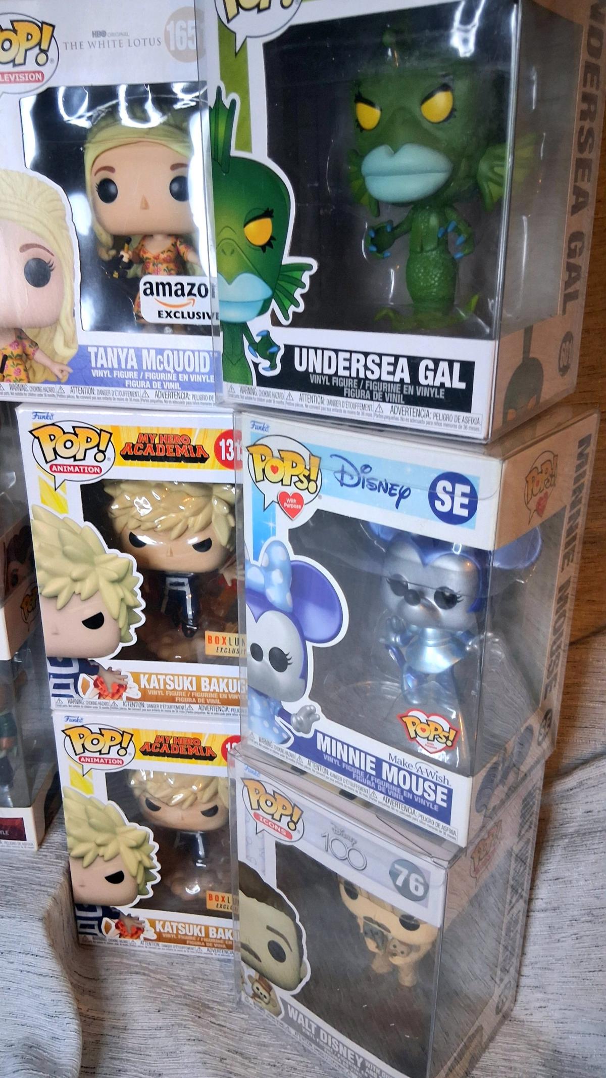 Huge Funko Pop Lot  Marvel Disney Star Wars Anime and more