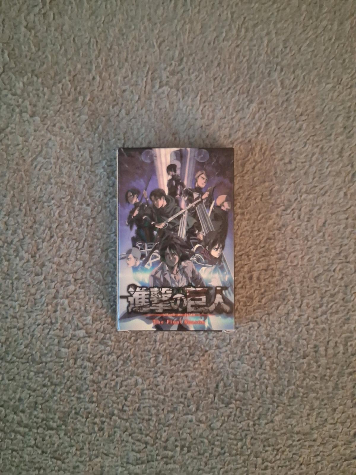 Attack On Titan Anime 30 Pieces Lomo Card Box