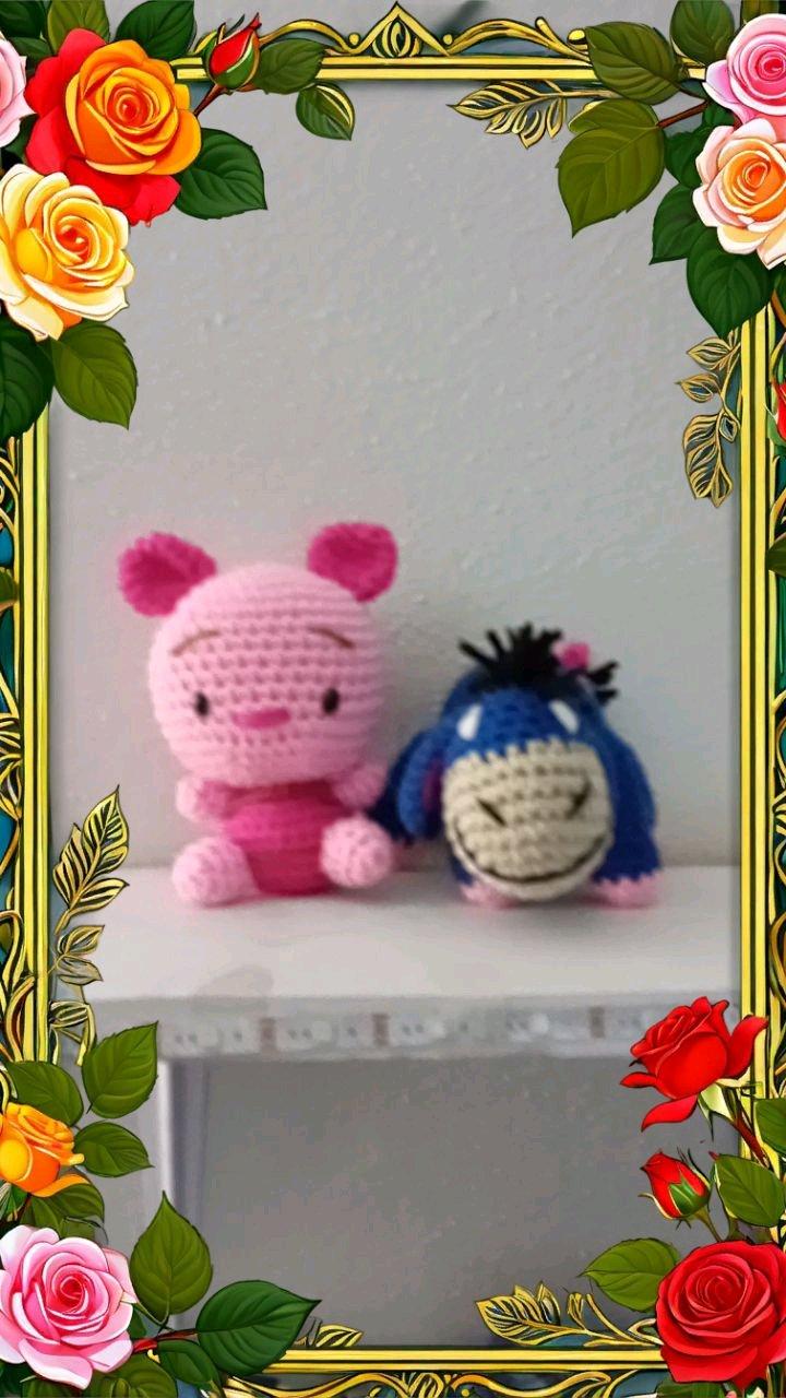 piglet and  Eeyore