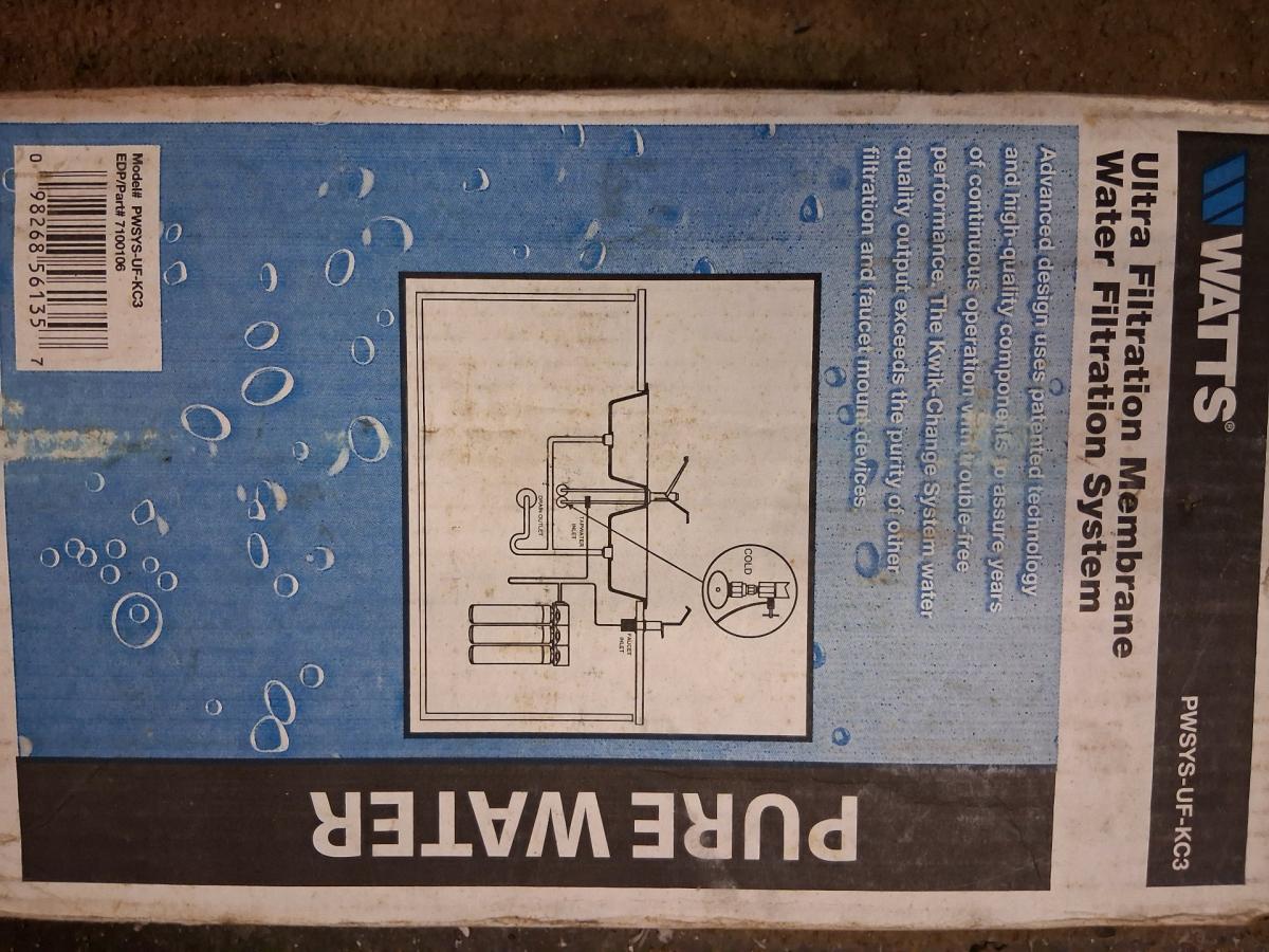 Ultra Water Filtration System Membrane