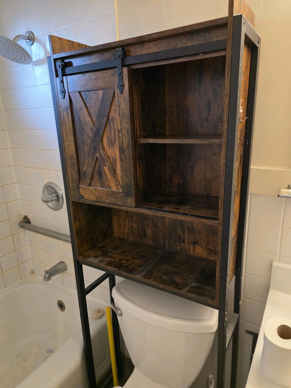 Over the toilet storage cabinet