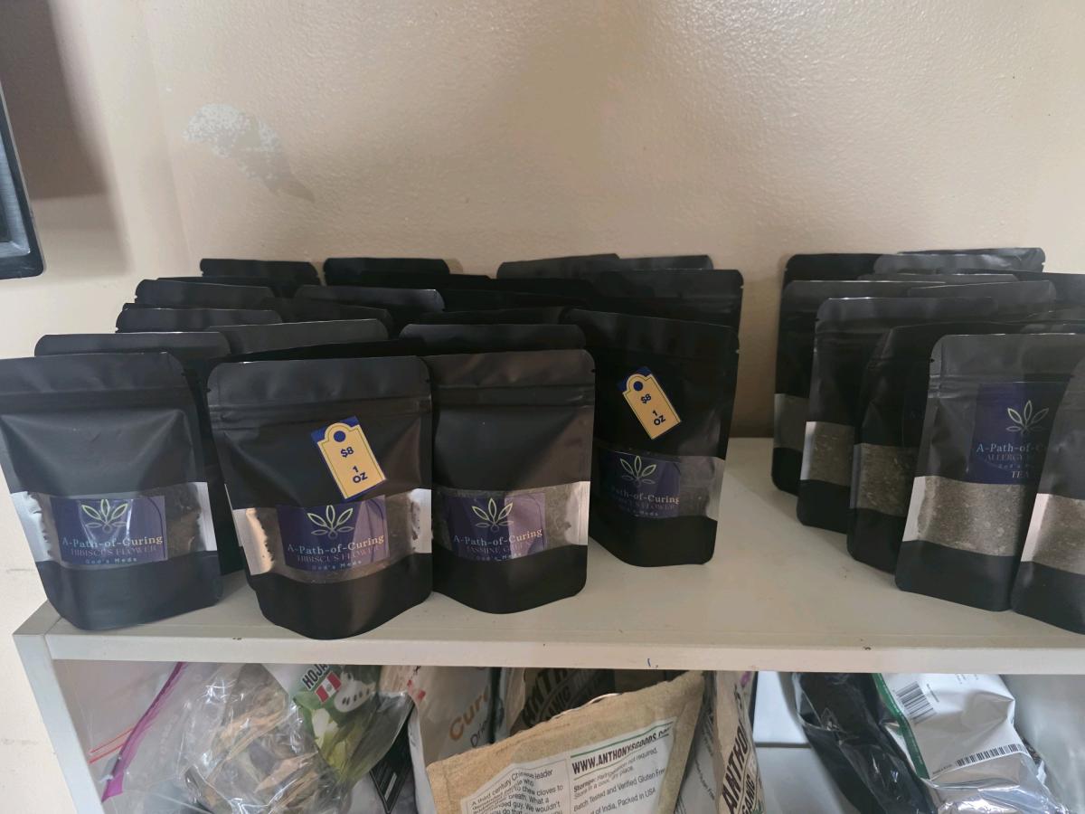 All natural herbs tea